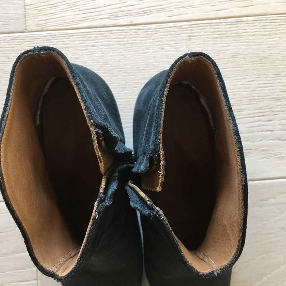 Isabel Marant dicker faded charcoal grey boots 35 - Picture 10 of 10